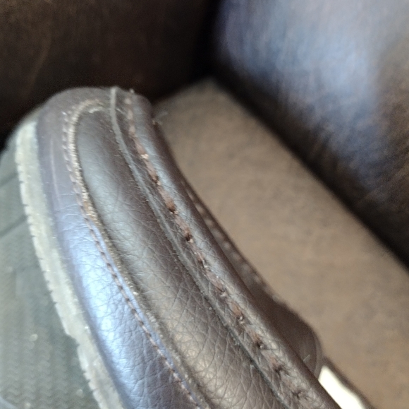 Sperry Loafers Mens Brown Leather Top Sider Size 9m Driving Moccasins Casua main image 5